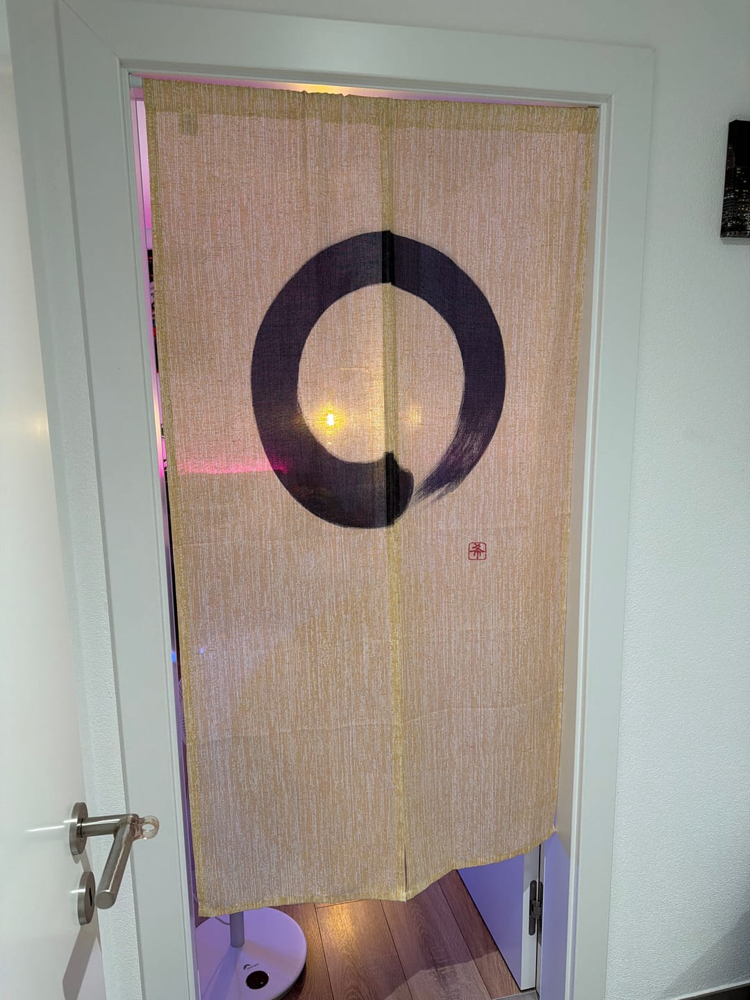 Customer photo review of Rideau Japonais Noren Zen