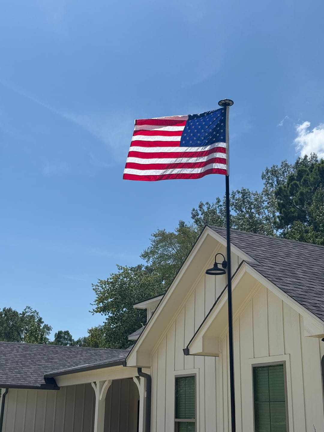 Customer photo review of 4' x 6' American Flag