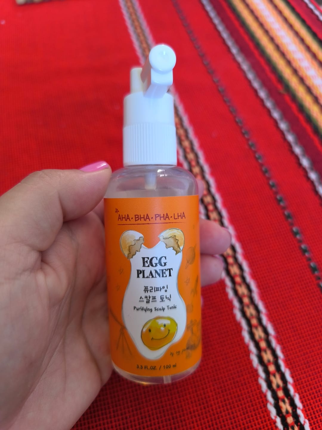 Customer photo review of 4-HA Себобалансиращ Тоник за Скалп Doori Egg Planet