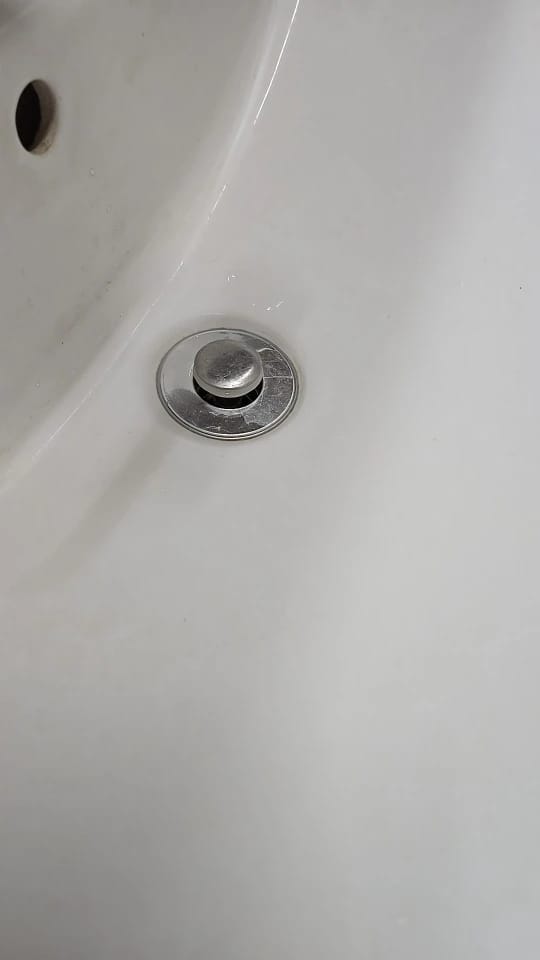 Customer photo review of Calviro SafeCatch™ Wastafelstop