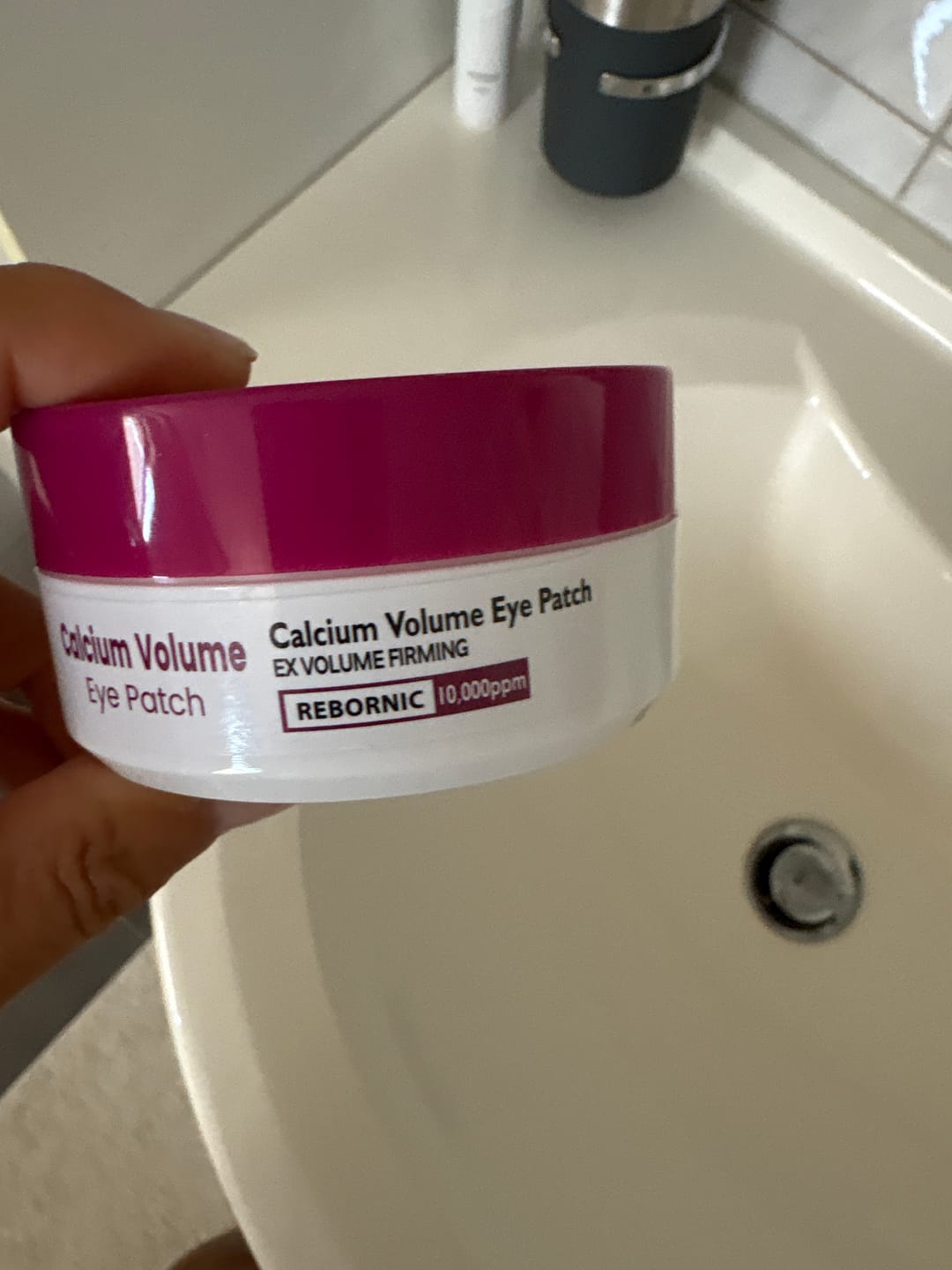 Customer photo review of Calcium Volume Eye Patch 60 Stk.