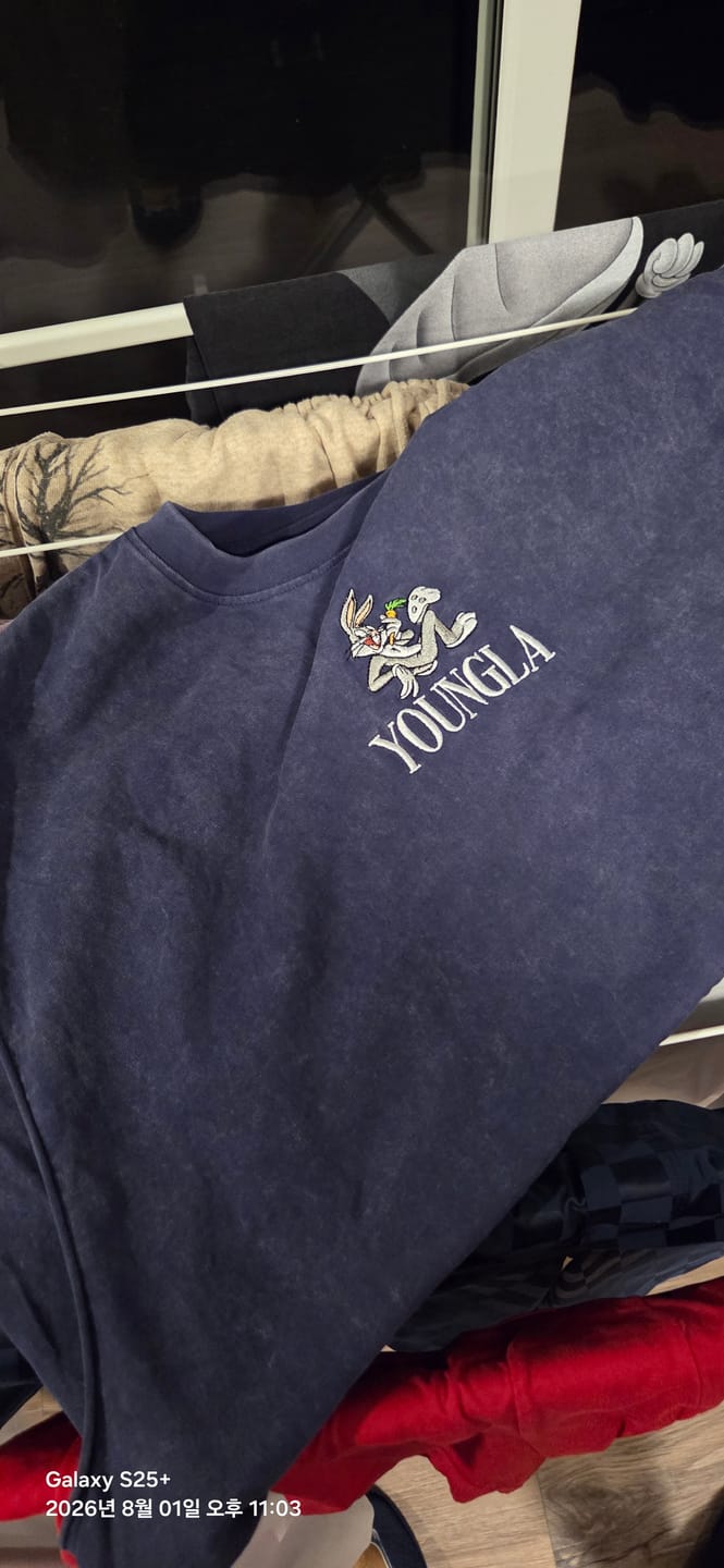 Customer photo review of 3107 - Looney Tunes Embroidered Cut-offs