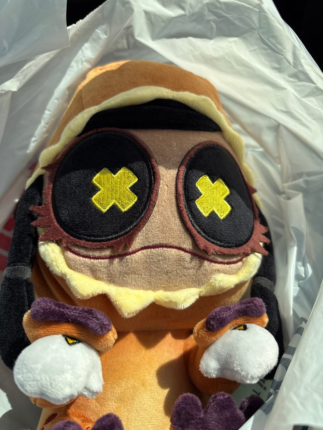 Customer photo review of Cyn T-Rex Plush
