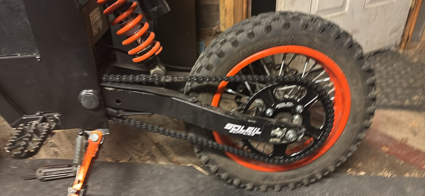 Customer photo review of Tuttio Chain Guard / Silencer