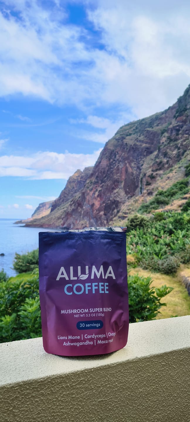 Customer photo review of ALUMA Houbová Káva - Blend pro Energii a Soustředění