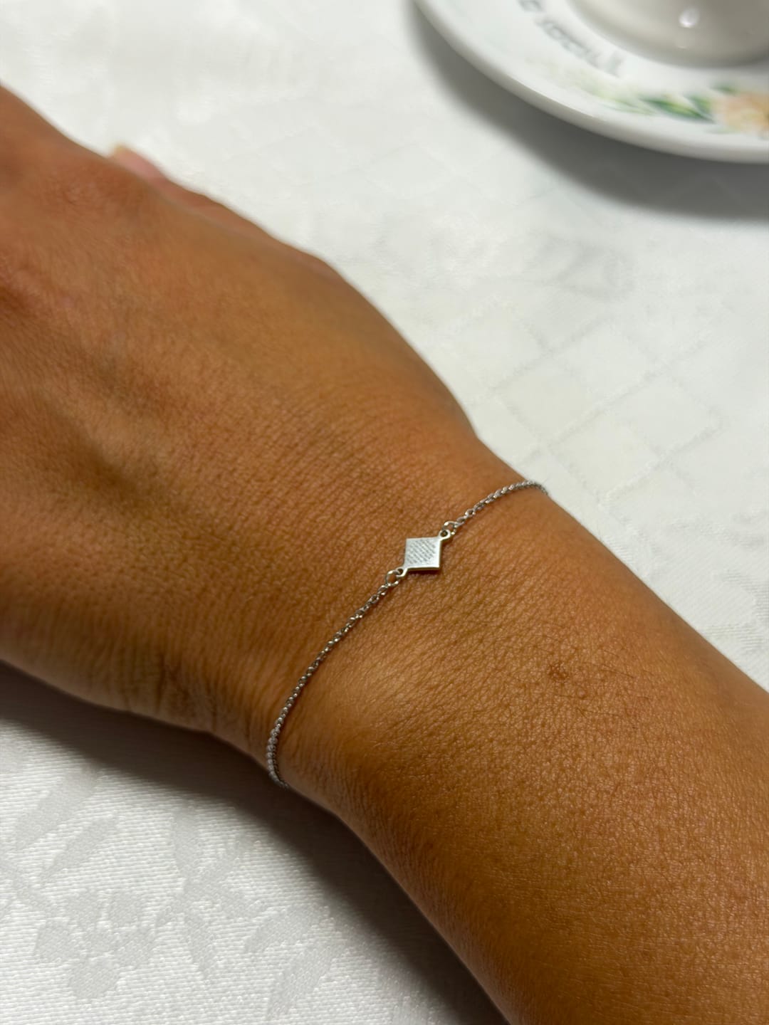 Customer photo review of Rhombus Bracelet