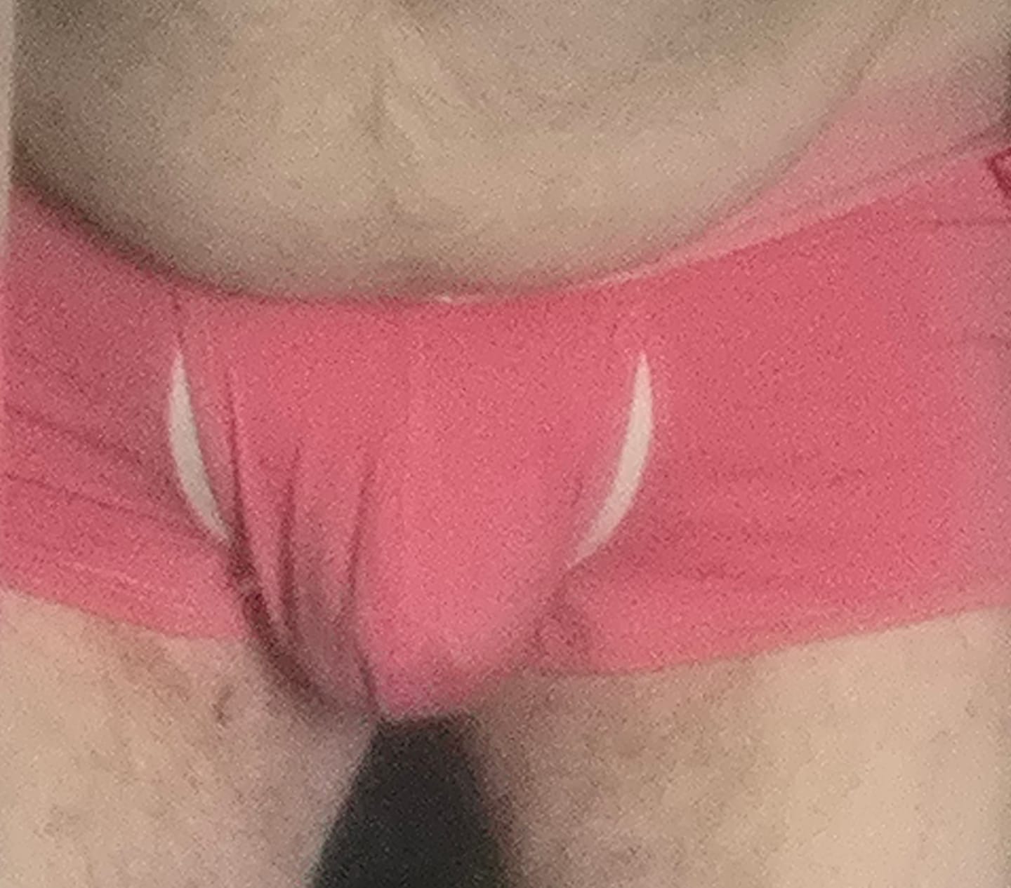 Customer photo review of 2 Pack Men's Large Pouch Casual Underwear