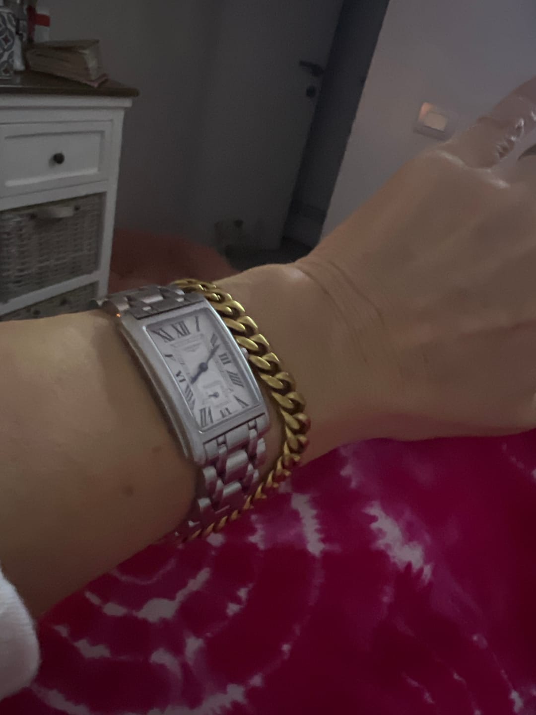Customer photo review of Pulsera Cuban Oro 8mm