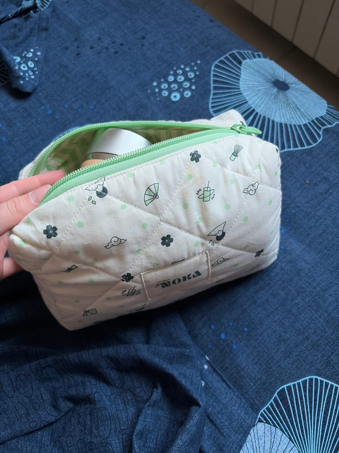 Customer photo review of Trousse Noka Matcha