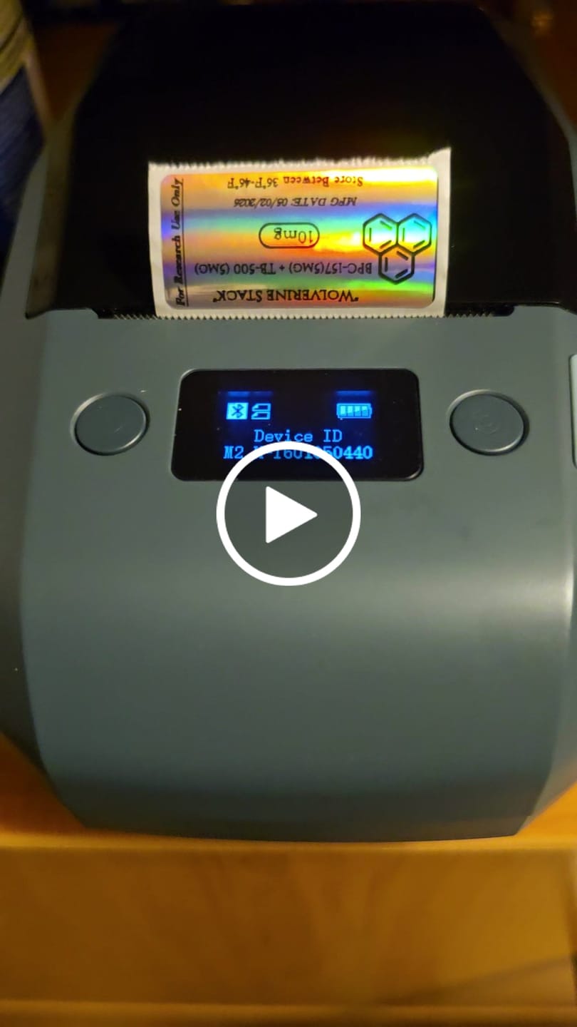 Customer video review of NIIMBOT M2 Thermal Transfer Label Maker, Smart Color Printing with Phones & PC for Office, Lab, Vial Bottle