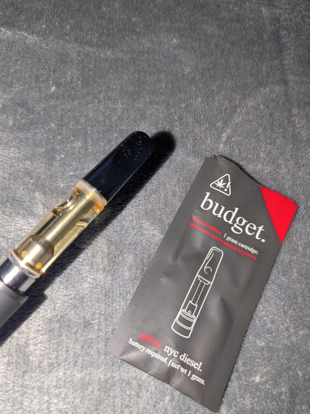 Customer photo review of 3pc Flavor Pack of 1 Gram Delta-8 THC Full Spectrum Vape Cartridge