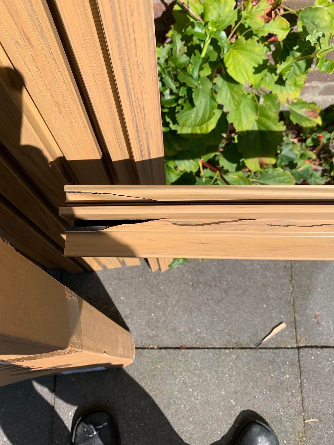 Customer photo review of Luxe Buitenpanel Berk 290CM | UV-Bestendig | 40% Korting | B2B Offerte | Direct Leverbaar