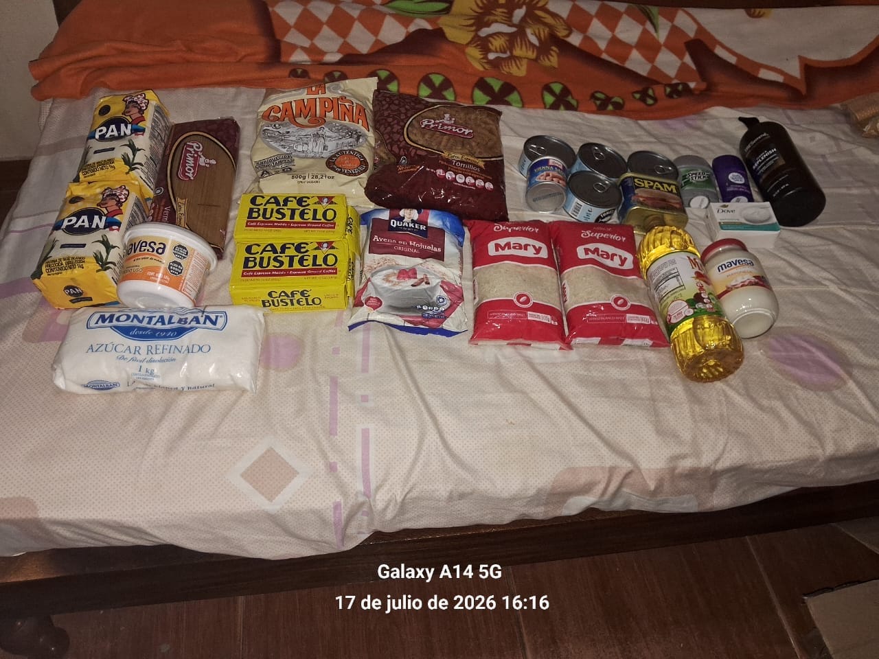 Customer photo review of Combo Despensa alegre - FamilyBox