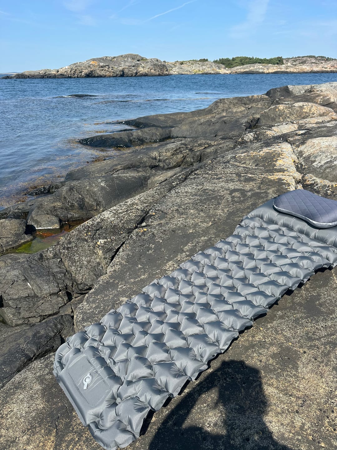 Customer photo review of Norrfjällen Ultralätt Kompakt Luftmadrass PRO