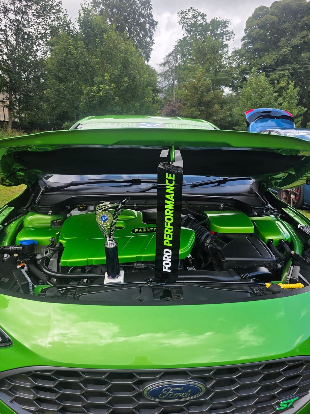 Customer photo review of Proform Small Engine Bay Dress Up Kit Bundle - Mk4/4.5 Focus ST Petrol (Painted Finishes)