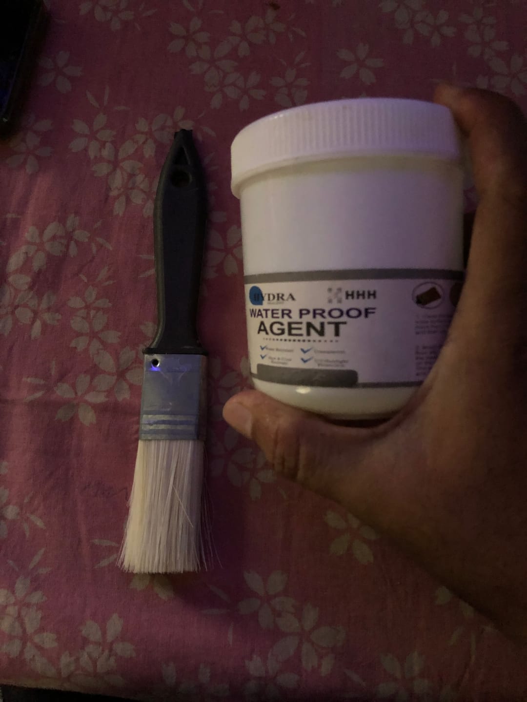 Customer photo review of Hydra Sealant Water Proof Agent - (IMPORTED)