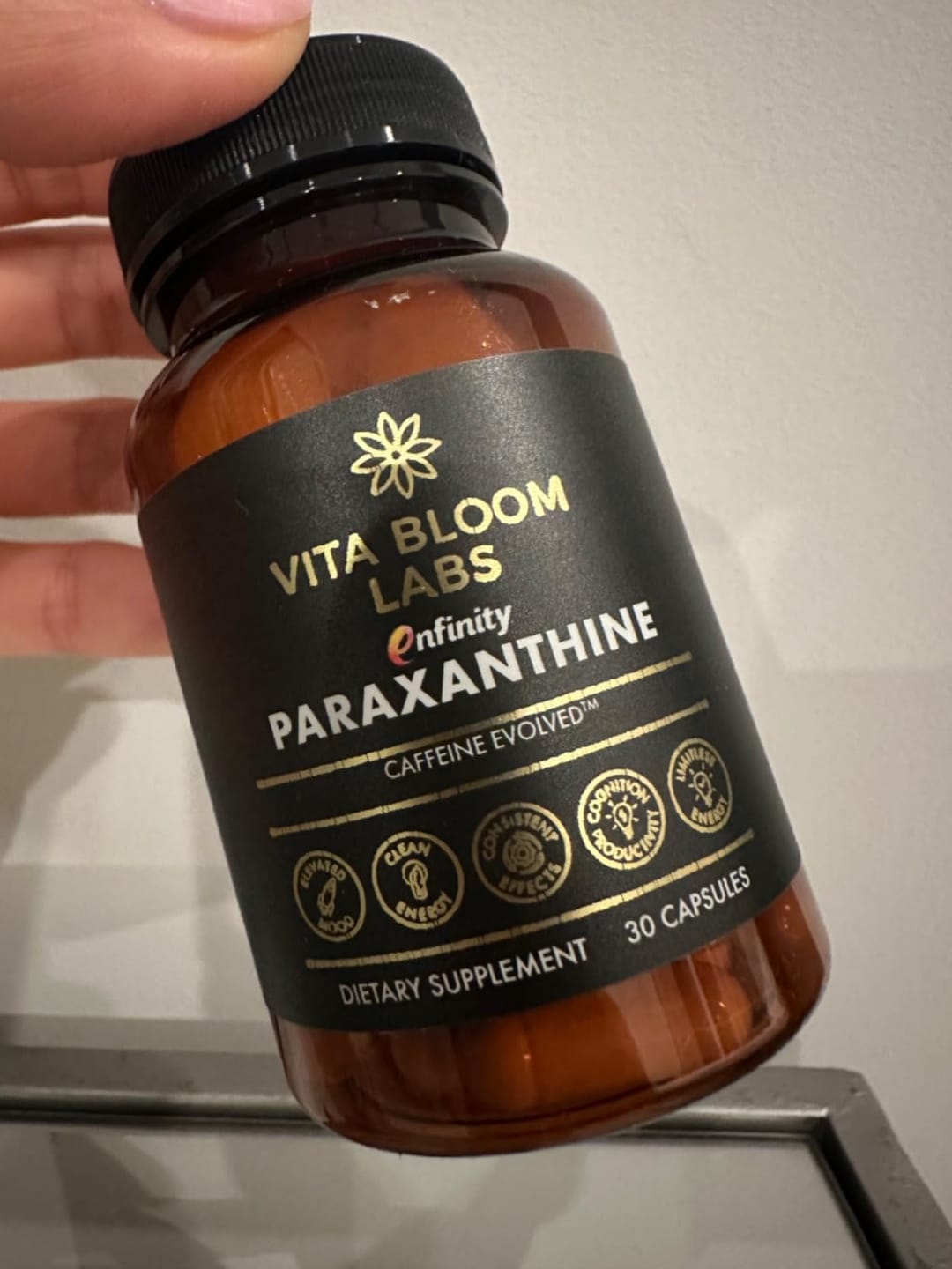 Customer photo review of Enfinity® Paraxanthine (Clean Energy)