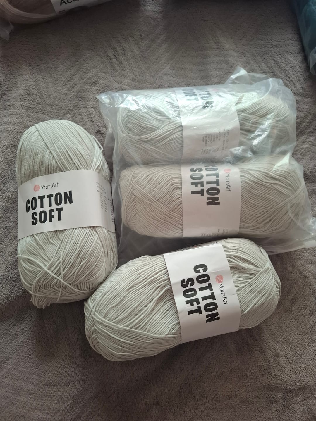 Customer photo review of YarnArt Cotton Soft