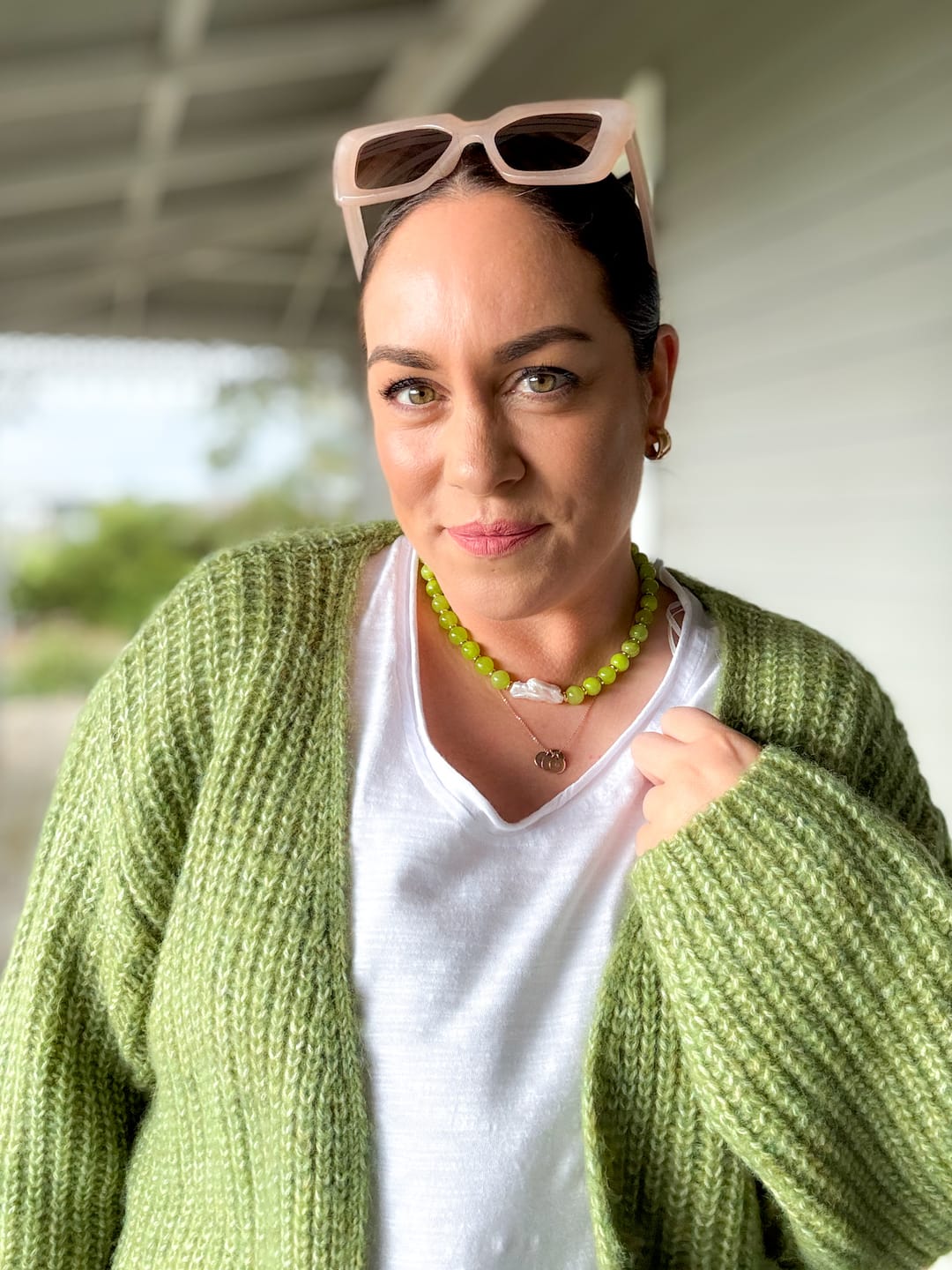 Customer photo review of Juni Necklace
