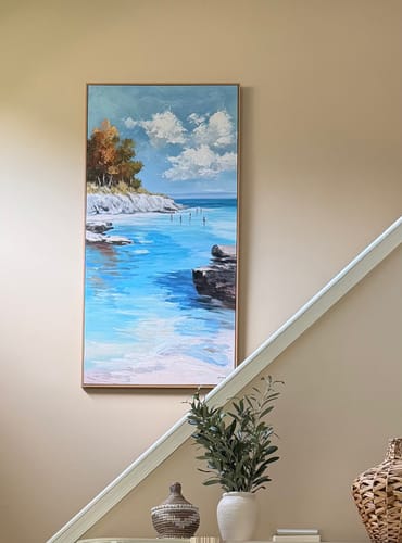 Customer photo review of Plaster Art Texture Painting #SG430