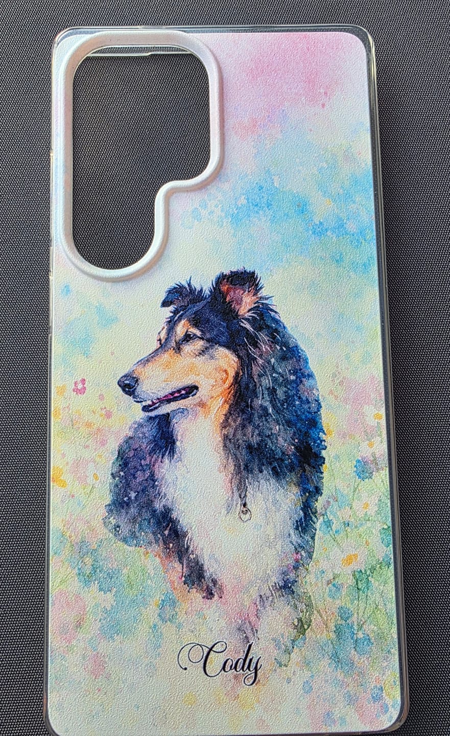Customer photo review of Personalisierte Handyhülle - Aquarell