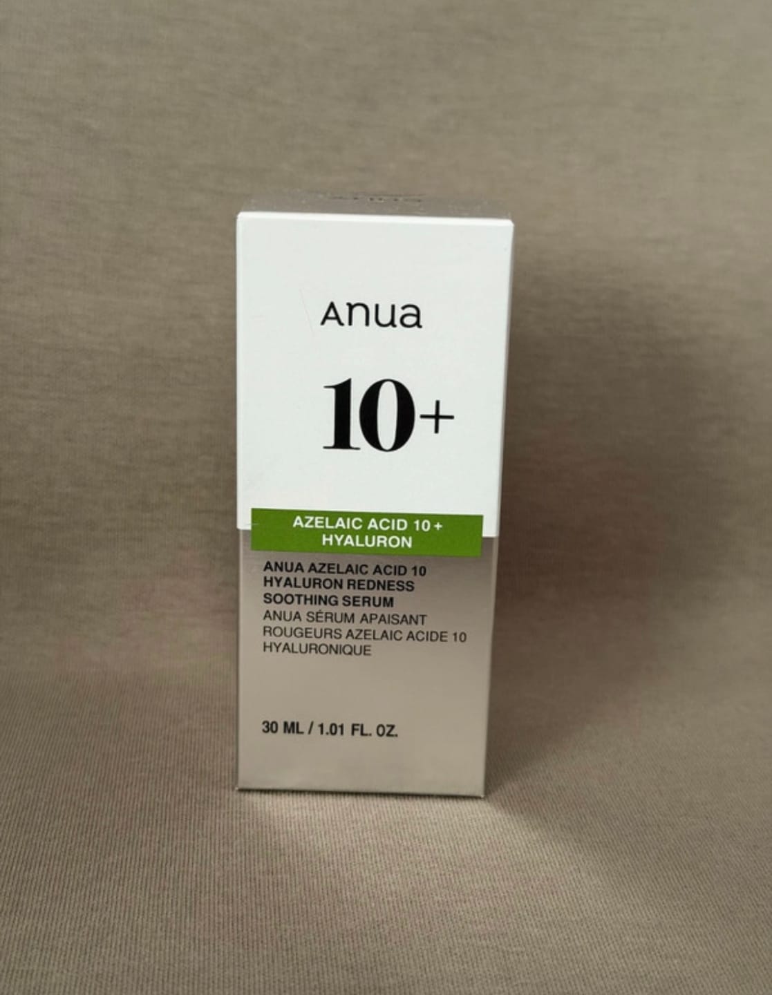 Customer photo review of Serums ar azelaīnskābi Anua Azelaic Acid 10 Hyaluron Redness Soothing Serum