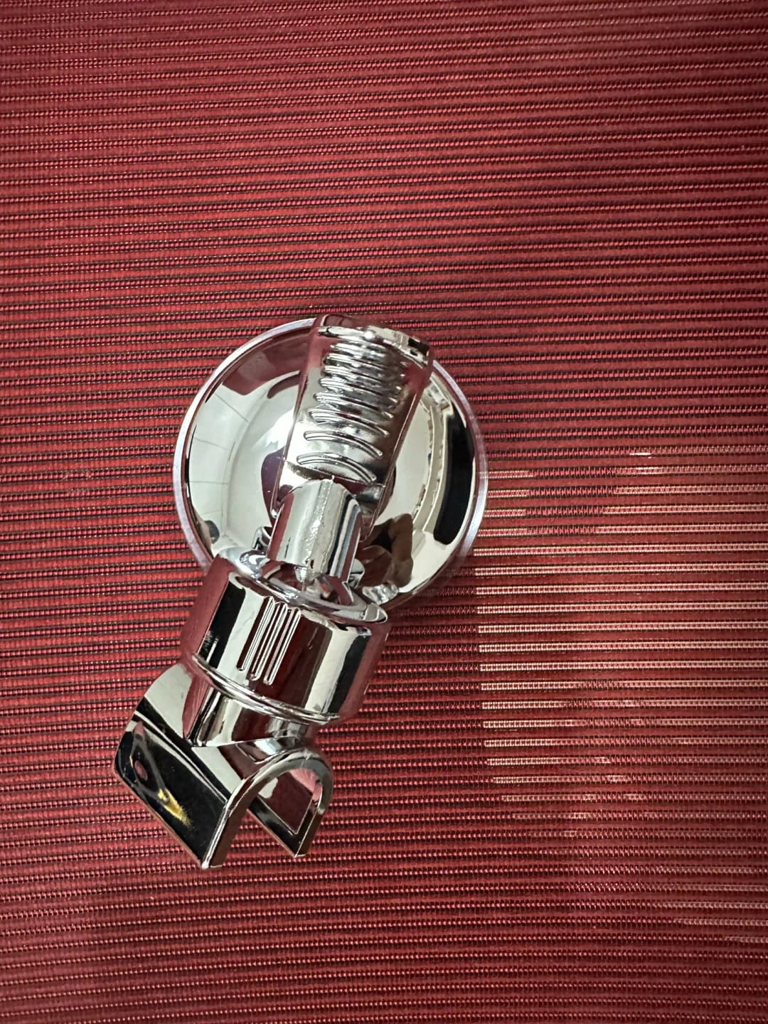 Customer photo review of Adjustable Suction Cup Shower Head Holder (No Drill)