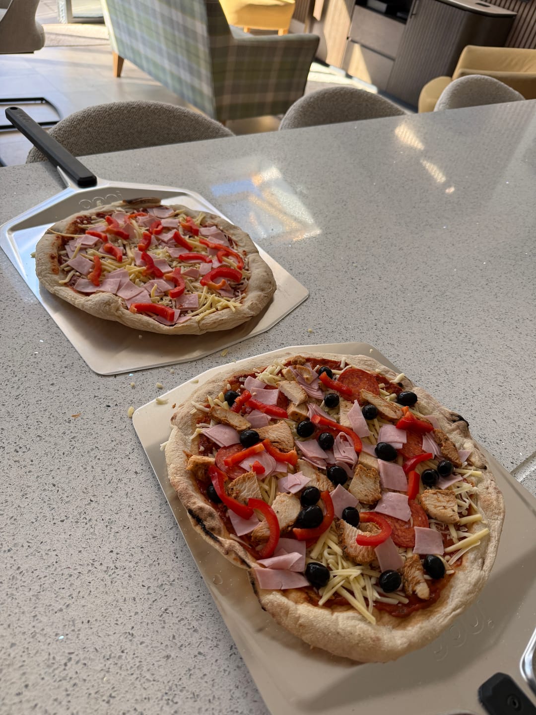 Customer photo review of Sourdough Pizza Bases