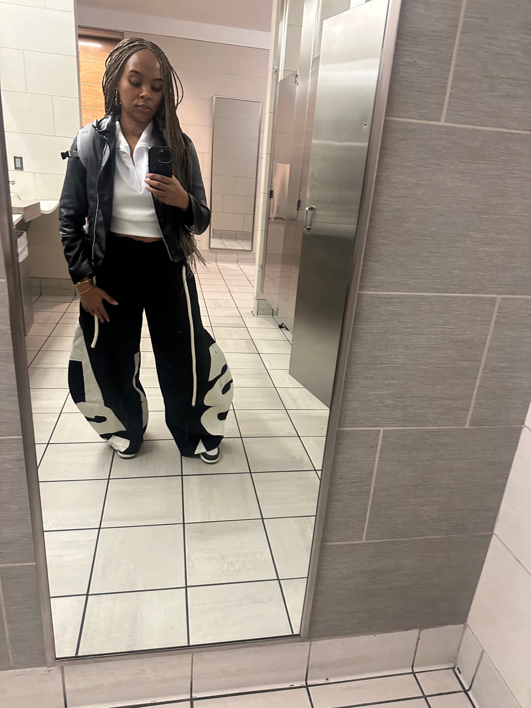 Customer photo review of Aelfric Eden Graffiti Super Baggy Barrel Sweatpants