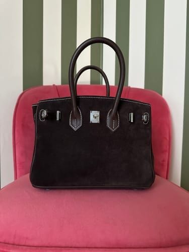 Customer photo review of CHLOE BAG - CHOCOLATE