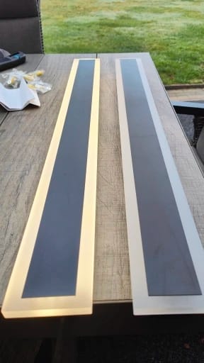 Customer photo review of United Linear LED Outdoor Wall Light, 60–240cm, Dimmable RGB & Warm White