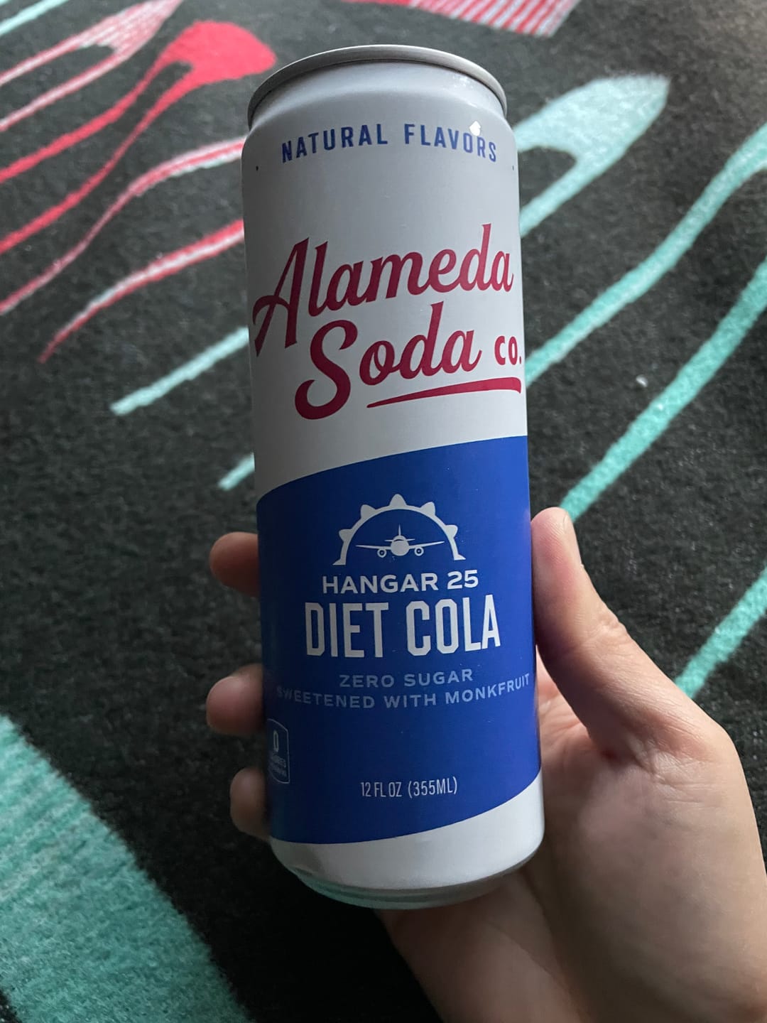 Customer photo review of Hangar 25 Diet Cola Cans