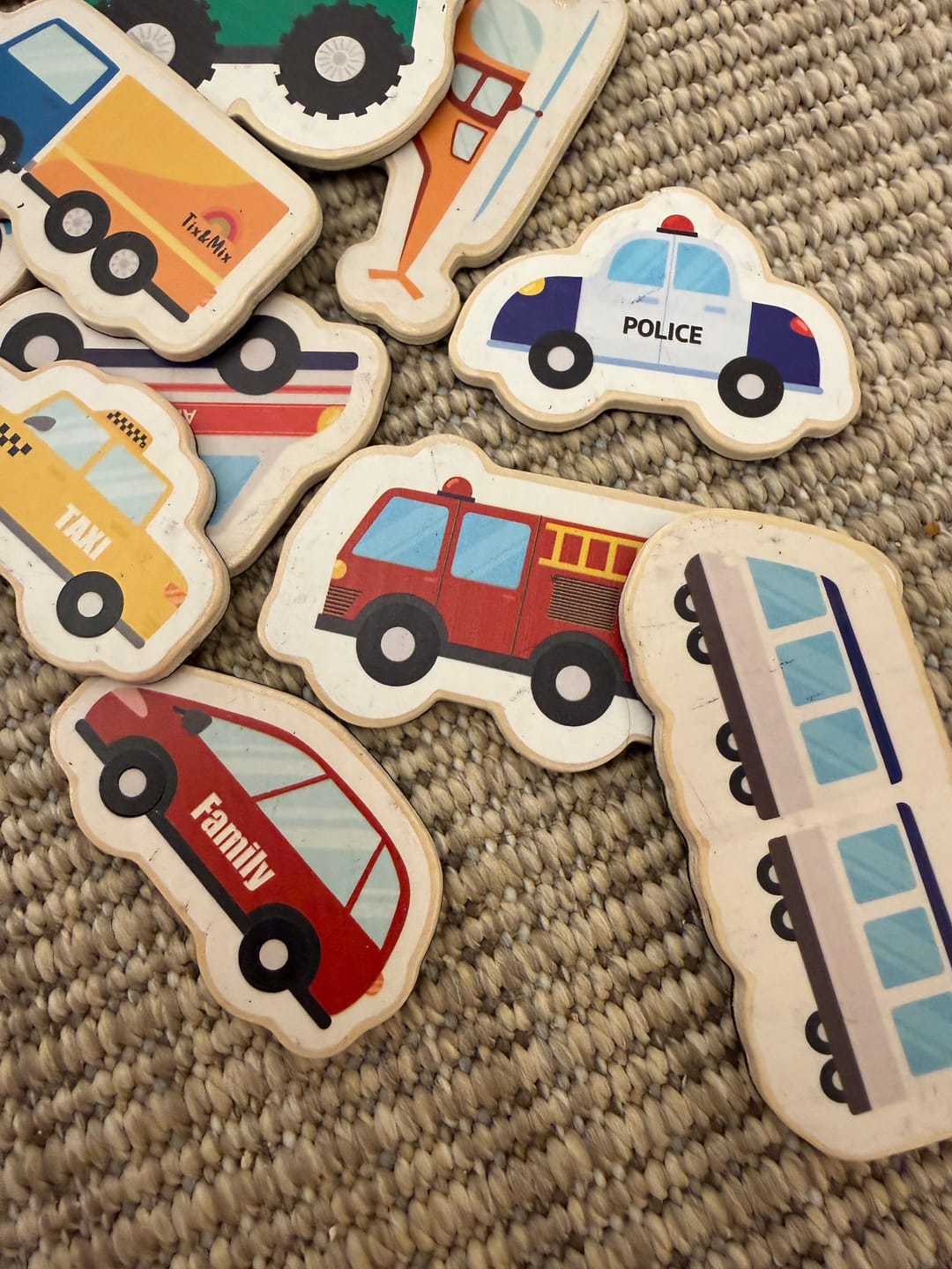 Customer photo review of Explore Vehicles (set of 20)