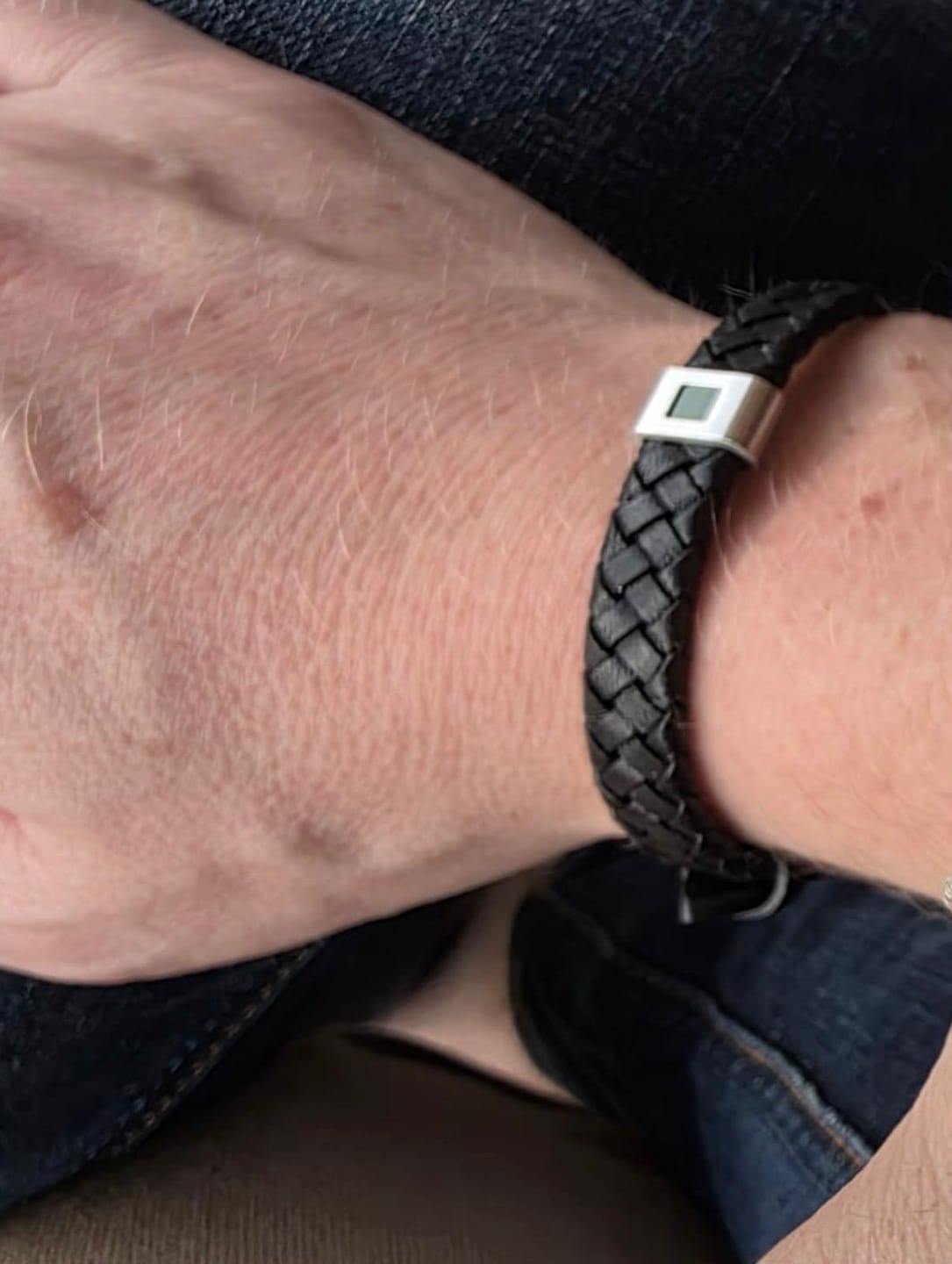 Customer photo review of The Energy Bracelet