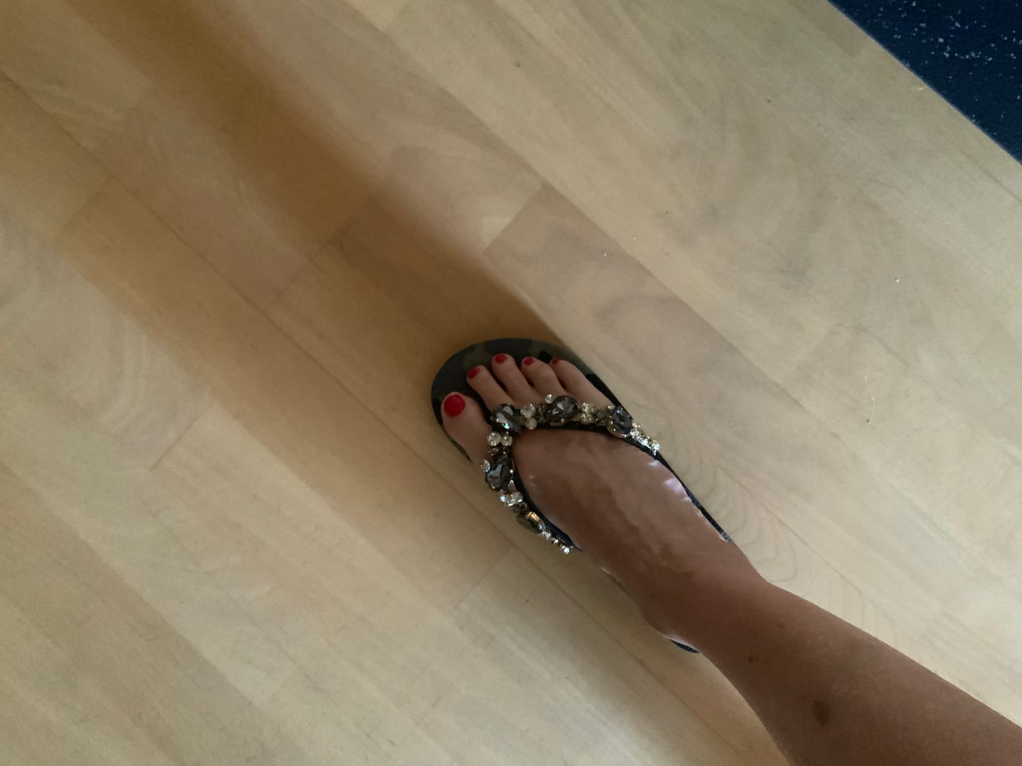Customer photo review of Flip-Flop / Camouflage Khaki - Schwarz / B-Ware / Fehlproduktion / ohne Tasche