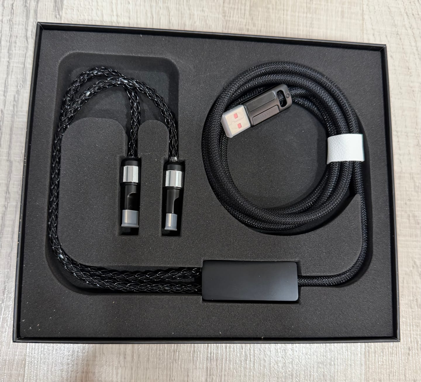 Customer photo review of Wraith Çift Başlıklı Kablo