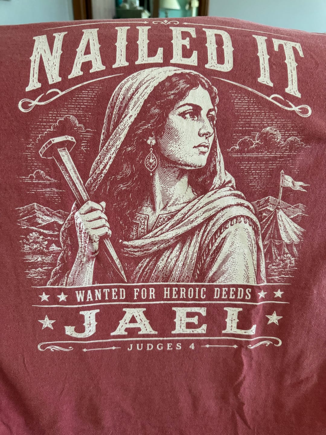 Customer photo review of Jael T-Shirt