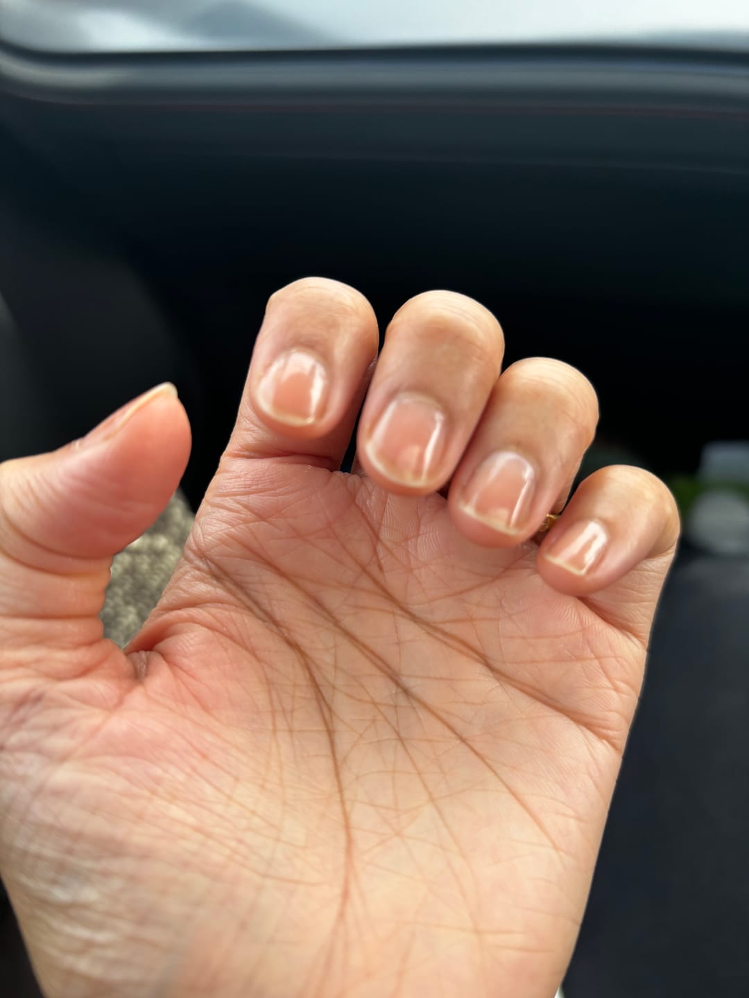 Customer photo review of LENA Soap Nails – Breathable & Water-Permeable Halal Nail Polish