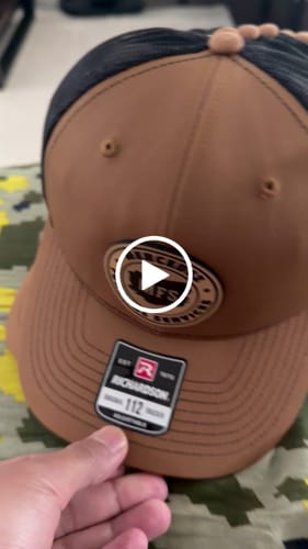 Customer video review of Richardson 112 Custom Leather Patch Hats