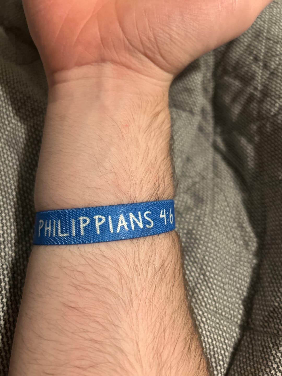 Customer photo review of THE PRAYER WRISTBAND