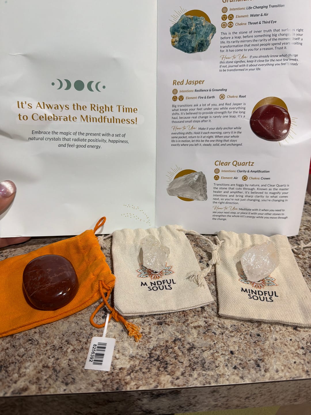 Customer photo review of Crystal Mystery Bag: Luxury Collector’s Edition