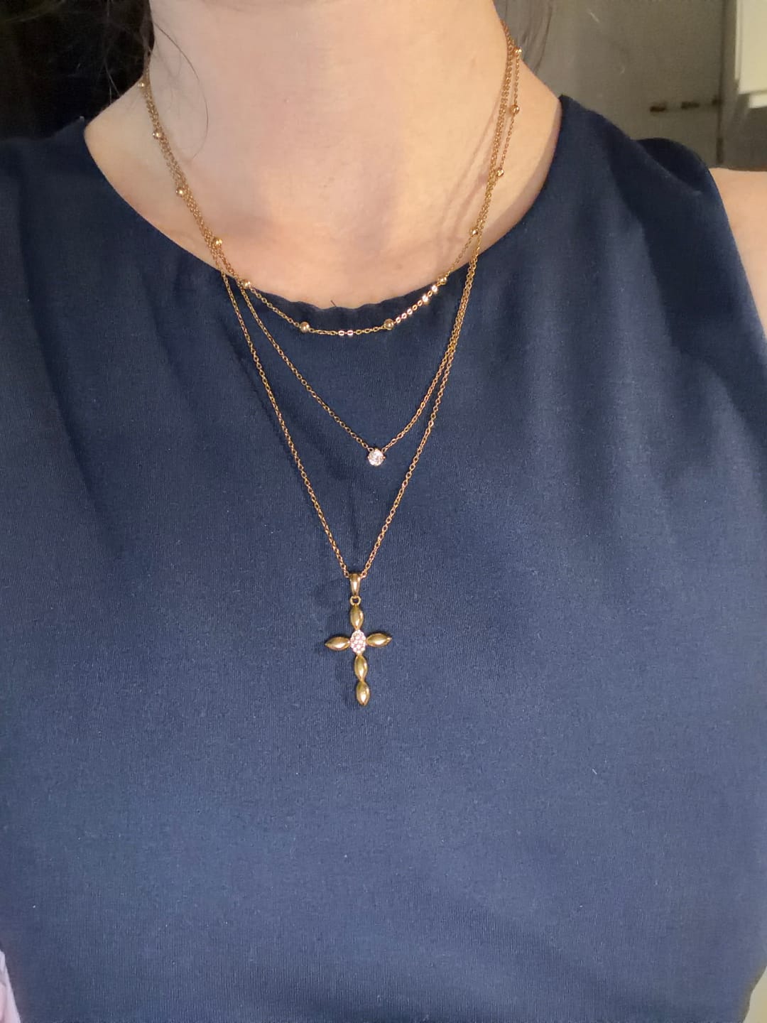 Customer photo review of Pure Grace Necklace