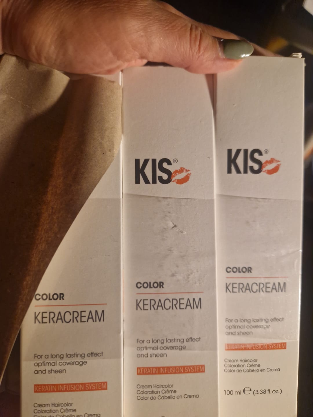Customer photo review of KeraCream Color Haarkleuring - 100ml
