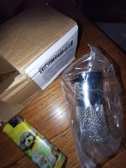 Customer photo review of Calviro SafeCatch™ Wastafelstop
