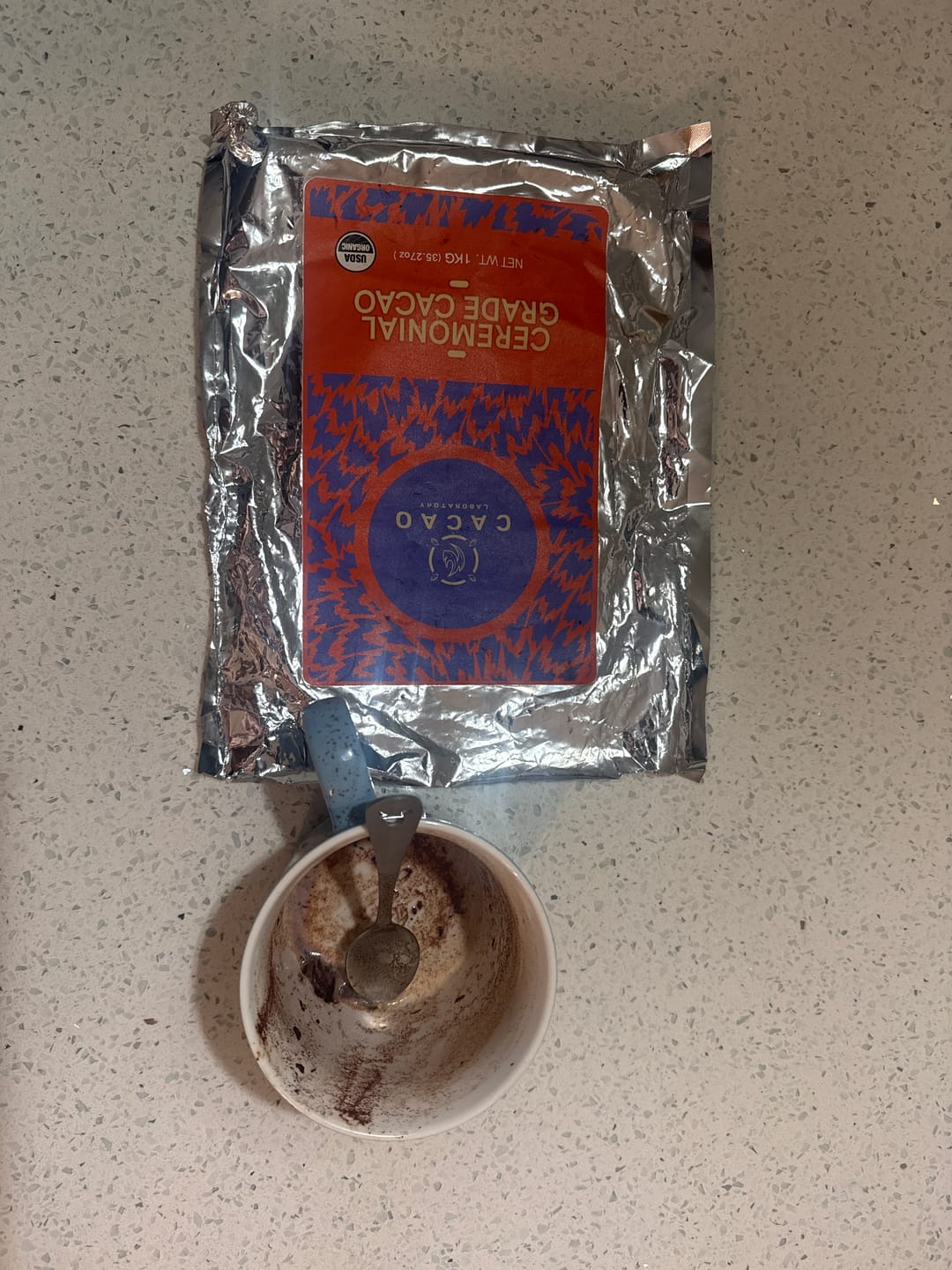 Customer photo review of 100% Arriba Nacional Ceremonial-Grade Cacao Paste, Organic