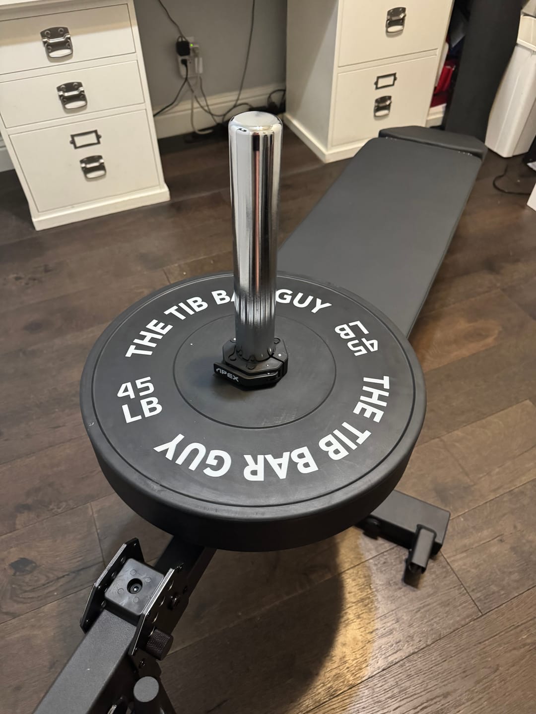 Customer photo review of APEX BARRETT BELT SQUAT