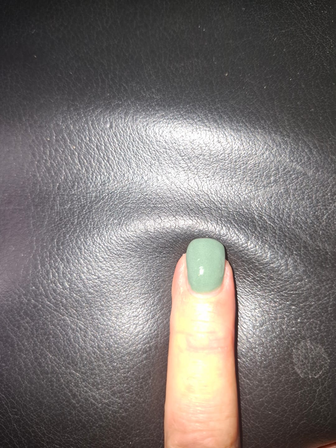 Customer photo review of Warm Olive Dipping Powder