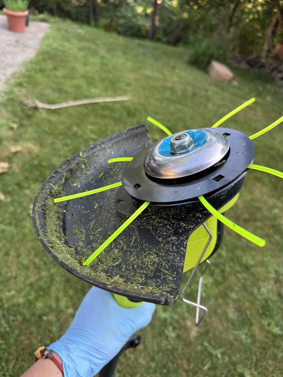 Customer photo review of TurfVolt - 5in1 Cordless Grass Trimmer & Mower