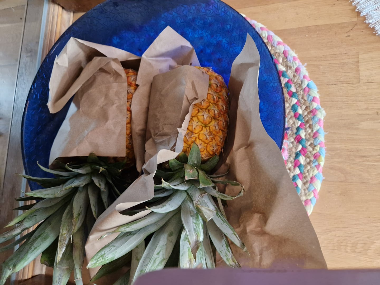 Customer photo review of Ananas reifgeerntet Retteraktion % (Stück ca 2kg)