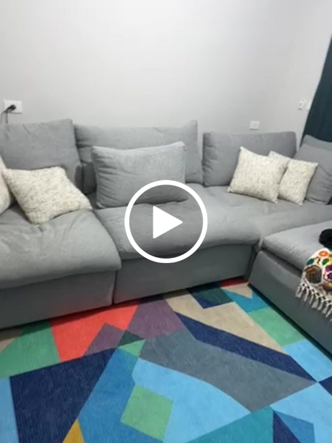 Customer video review of Renovo- Printed Double Face Kilim
